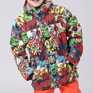 Gsou Marvel snow jacket boys size 8/10 Great Condition